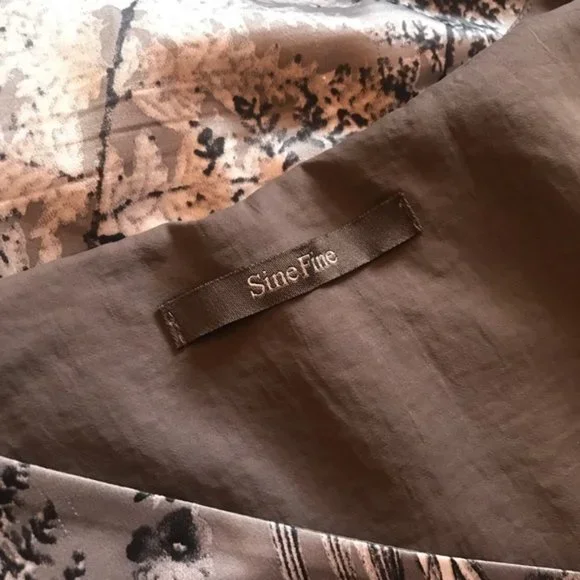 SineFine Italian Shift Dress sz S - Picture 7 of 8